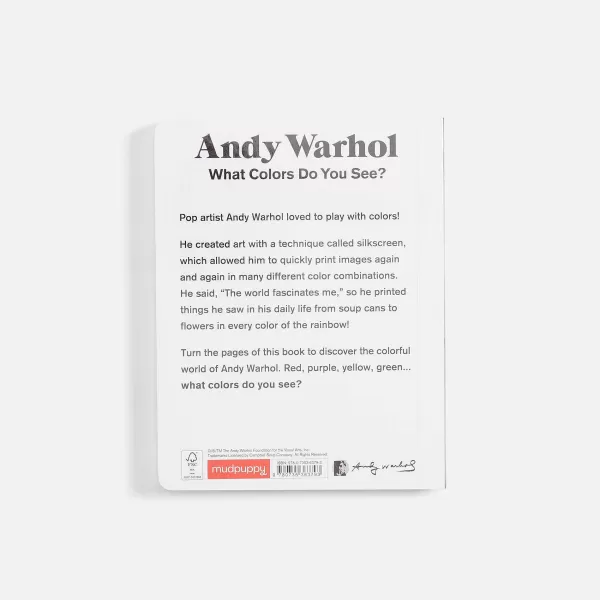 Andy Warhol What Colors Do You See? | Chronicle Clearance