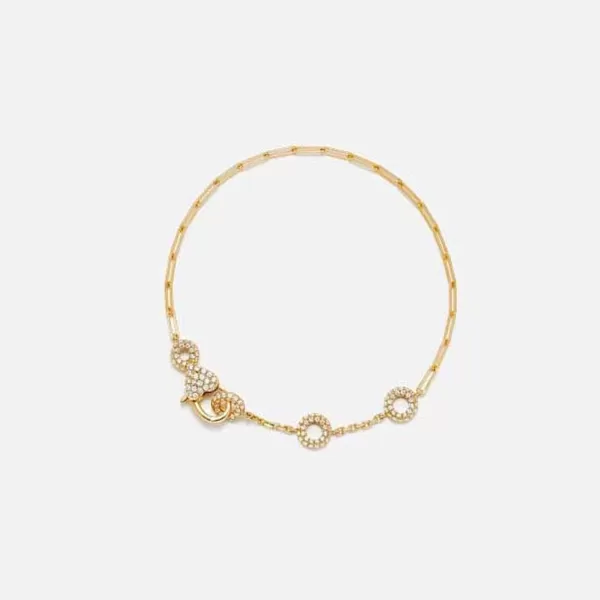 Baguette Riviere Bracelet In 18K | Yvonne Leon Shop