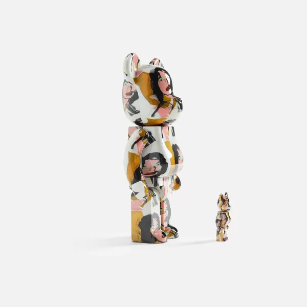 Be@Rbrick For Andy Warhol X The Rolling Stones Mick Jagger 100% & 400% | Medicom Toy Cheap