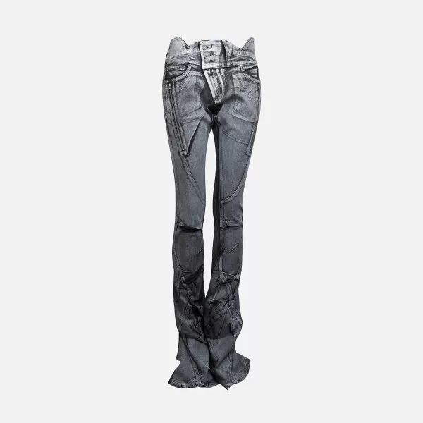 Big Waistband Drape Denim | Ottolinger Discount