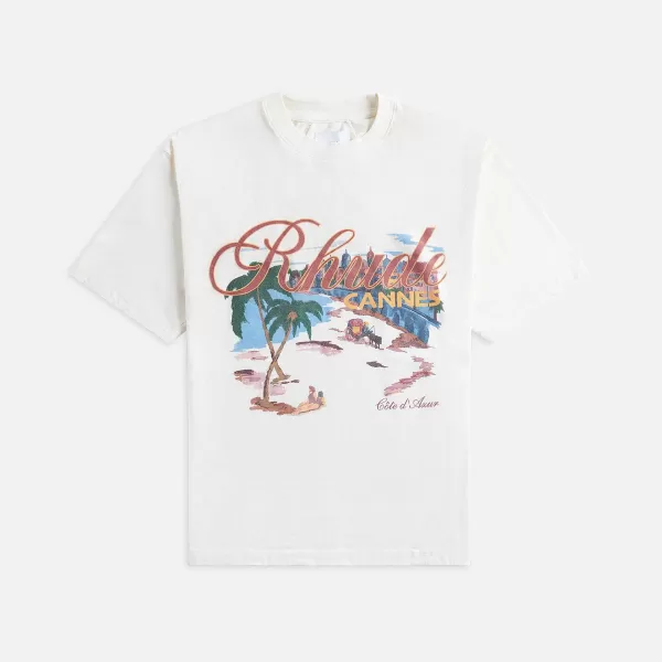 Cannes Beach Tee | Rhude Outlet
