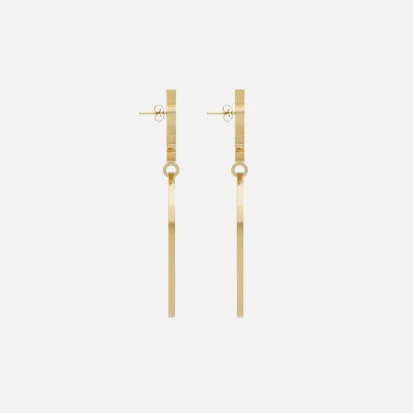 Cassandre Ys Hoop Earrings | Saint Laurent New