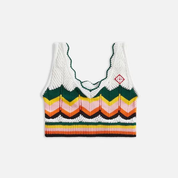 Chevron Lace Bra | Casablanca Store