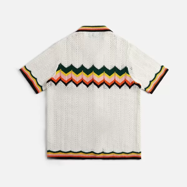 Chevron Lace Shirt | Casablanca Online