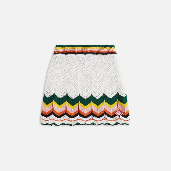 Chevron Lace Skirt | Casablanca Store