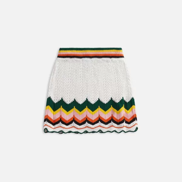 Chevron Lace Skirt | Casablanca Store
