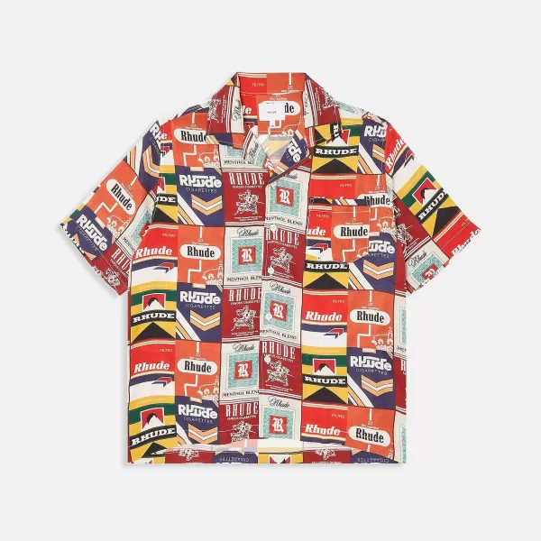 Cigaretta Silk Shirt | Rhude Best Sale