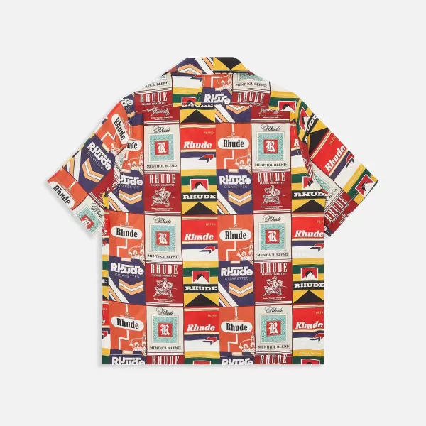 Cigaretta Silk Shirt | Rhude Best Sale