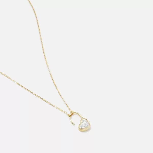 Collier Cadenas Coeur Diamants Pm | Yvonne Leon Cheap