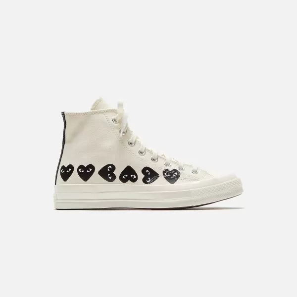Comme Des Gar Ons Play X Converse Multi Heart High Top | CDG Pocket Store