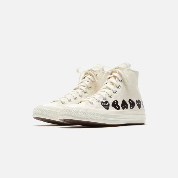 Comme Des Gar Ons Play X Converse Multi Heart High Top | CDG Pocket Store