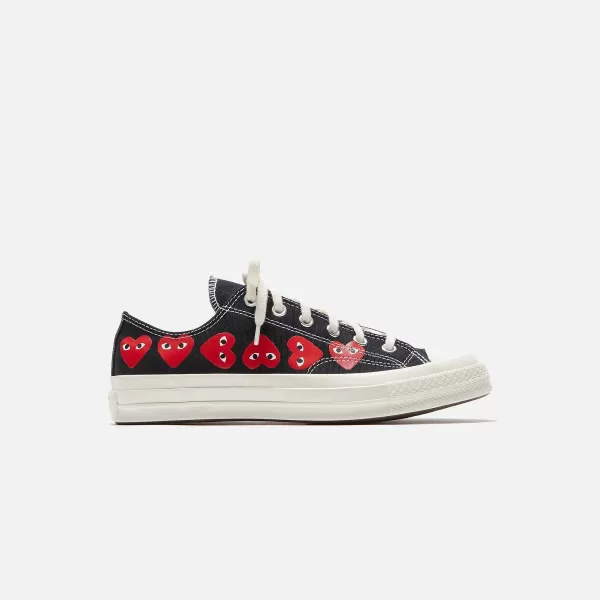 Comme Des Gar Ons Play X Converse Multi Heart Low Top | CDG Pocket New