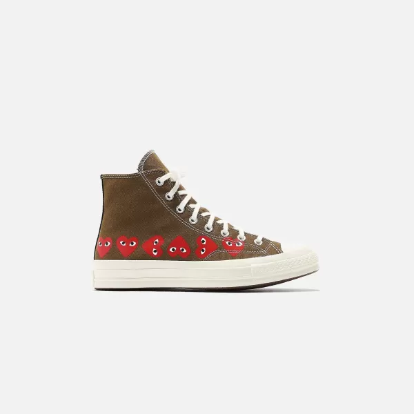 Converse X Comme Des Gar Ons Cdg Play Chuck Taylor High | CDG Pocket Discount