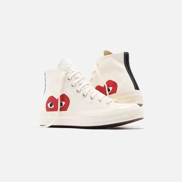 Converse X Comme Des Gar Ons Cdg Play Chuck Taylor High | CDG Pocket Discount