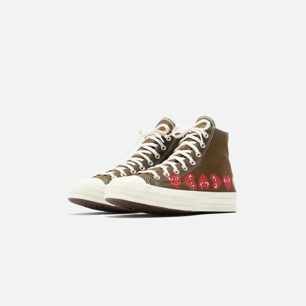 Converse X Comme Des Gar Ons Cdg Play Chuck Taylor High | CDG Pocket Discount