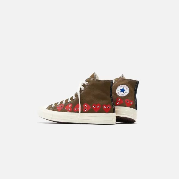 Converse X Comme Des Gar Ons Cdg Play Chuck Taylor High | CDG Pocket Discount