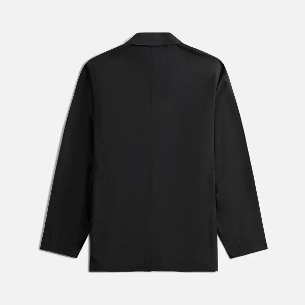 Convex Wool Blazer -Black Heather | Veilance Online
