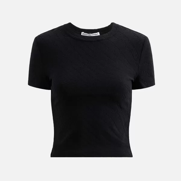 Crew Neck Short Sleeve Baby Tee | T by Alexander Wang Sale