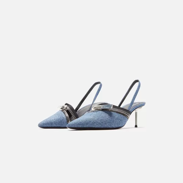 Denim Zip Stiletto | Coperni New
