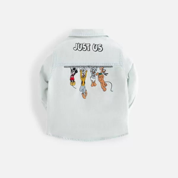 Disney | For Mickey & Friends Chambray Apollo Shirt | Kith Baby Cheap