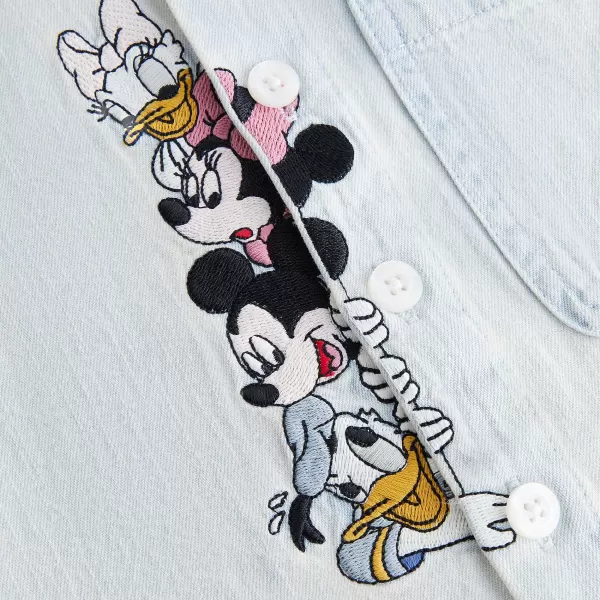Disney | For Mickey & Friends Chambray Apollo Shirt | Kith Baby Cheap