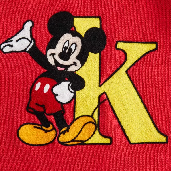 Disney | For Mickey & Friends Mickey K Crewneck Sweater | Kith Kids Fashion