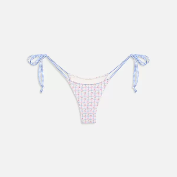 Divine Plaid Skimpy Bikini Bottom | Frankies Bikinis Discount