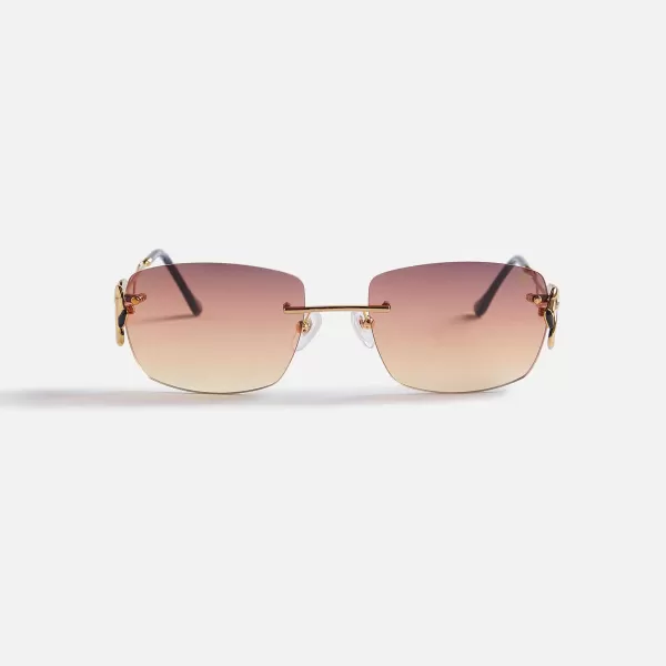 Flamingo 24Kt Yellow Gold | Vintage Frames Cheap
