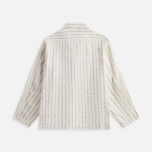 Florida Cotton Linen Shirt Jacket | Massimo Alba Discount