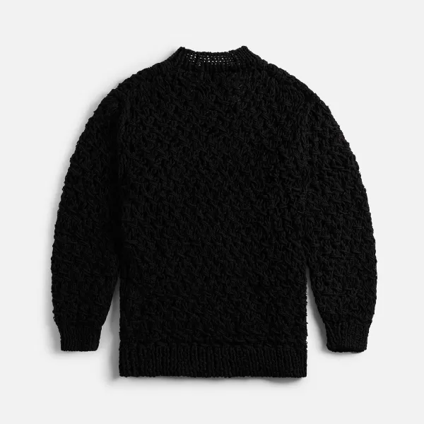 Hand Knit Mesh Crewneck Sweater | Junya Watanabe Man Best Sale