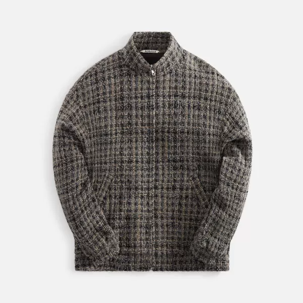 Homespun Tweed Zip Blouson | Auralee Cheap