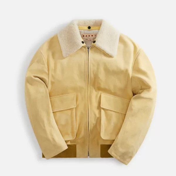 Jacket Compact Suede | Marni Online