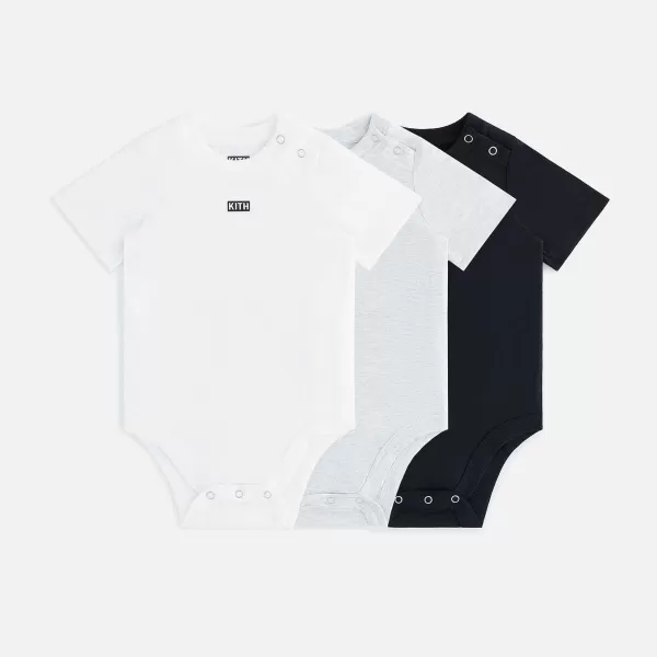 3-Pack Core Onesie | Kith Baby Flash Sale