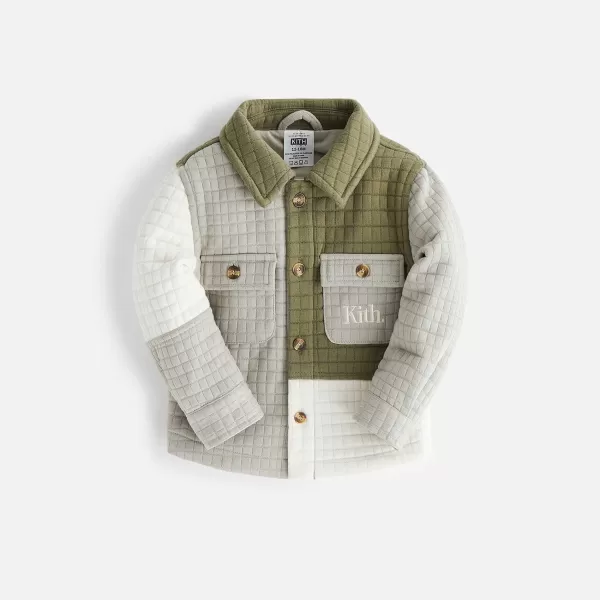 Color-Block Knit Apollo Shirt | Kith Baby Best Sale