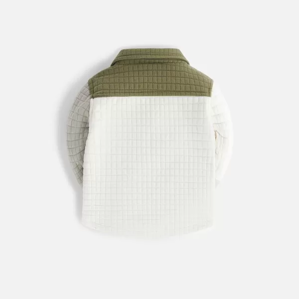 Color-Block Knit Apollo Shirt | Kith Baby Best Sale