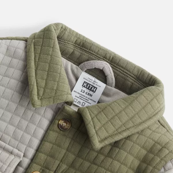 Color-Block Knit Apollo Shirt | Kith Baby Best Sale
