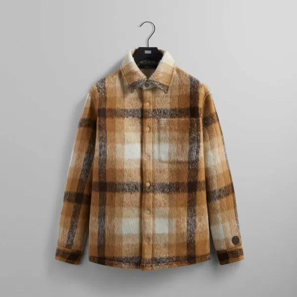 Check Sheridan Shirt Jacket | Kith Discount
