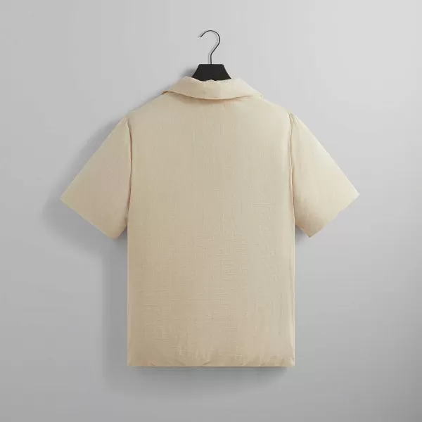 Flocked Monogram Puffed Devon Shirt | Kith Best Sale