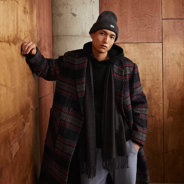 For Bergdorf Goodman Plaid Double Breasted Royce Coat | Kith Store