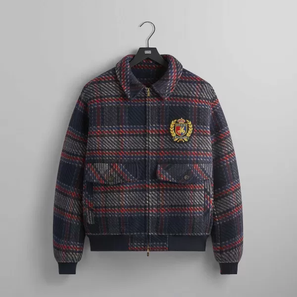 For Bergdorf Goodman Plaid Hawthorne Flight Jacket | Kith Hot