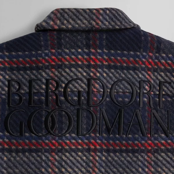 For Bergdorf Goodman Plaid Hawthorne Flight Jacket | Kith Hot