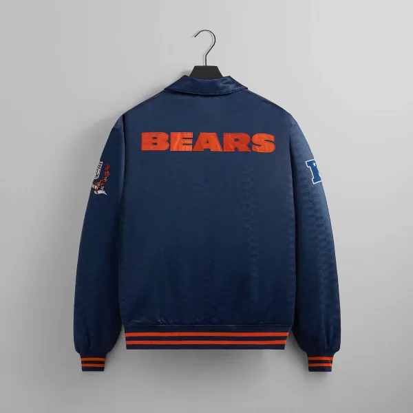 For The Nfl: Bears Satin Bomber Jacket | Kith Best Sale