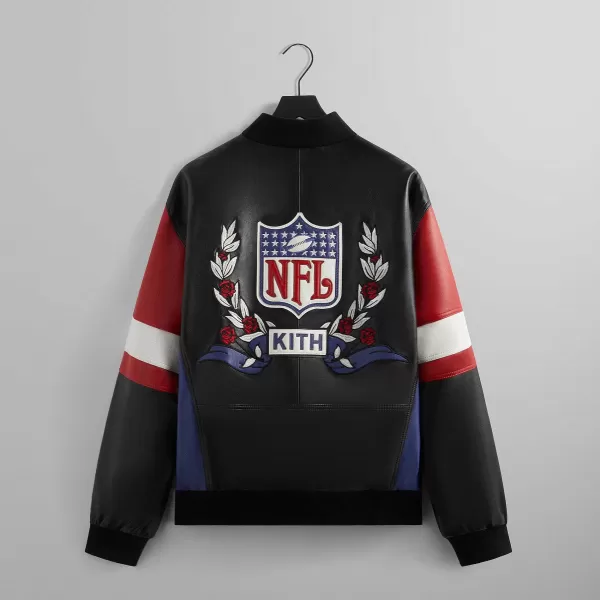 For The Nfl: Giants Leather Jacket | Kith Shop