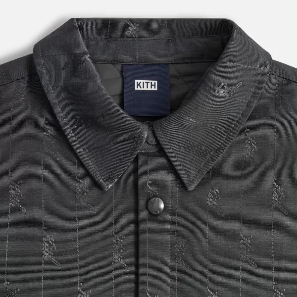 Jacquard Faille Sutton Quilted Shirt Jacket | Kith Cheap