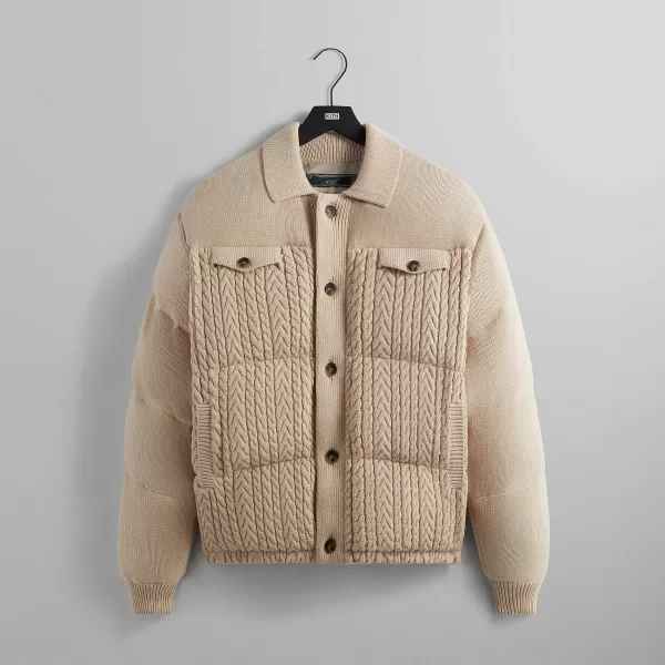 Puffed Stiles Knit Trucker Jacket | Kith Best