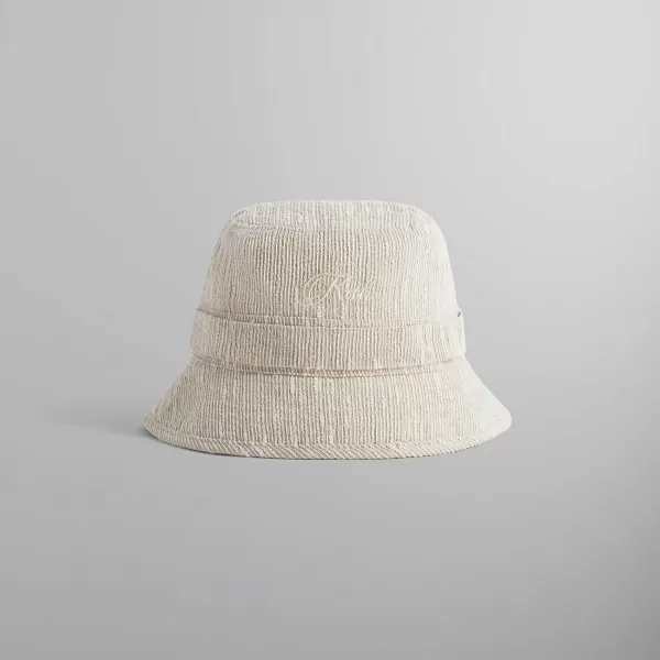Slub Boucle Clemens Bucket Hat | Kith Hot