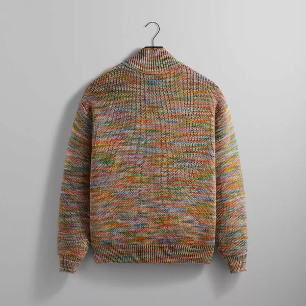 Space Dye Wyona Full Zip Sweater | Kith Cheap