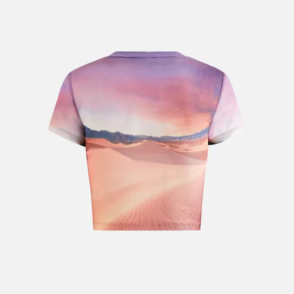Desert Sunset Mulberry Mesh Tee | Kith Women Fashion