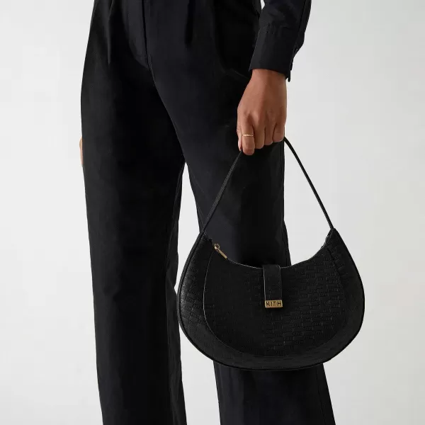 Saffiano Saddle Bag In Kith Monogram | Kith Women Fashion