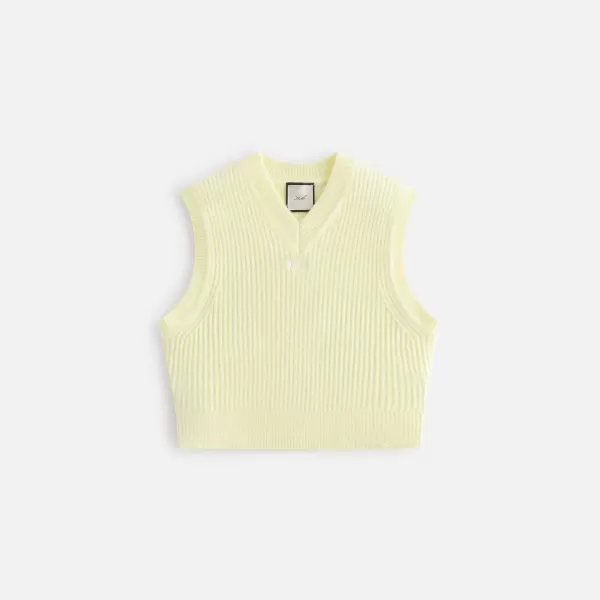Whitley Plush Rib Knit Vest | Kith Women Cheap